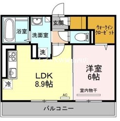 プルミエ　Ａ棟の物件間取画像